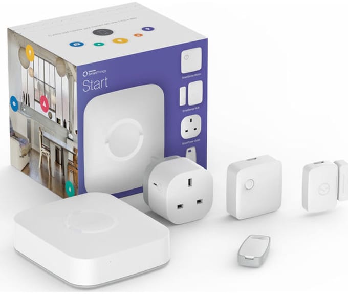 Samsung SmartThings Starter Kit (UK plug) smart home set