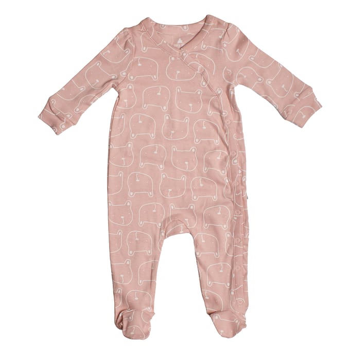 Lange bedrukte romper 737916 voor babymeisjes en jongens