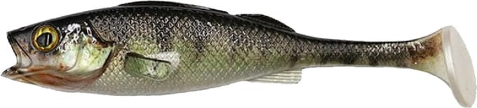 LMAB - KØFI Perch Shad - 7 cm - Zander Skin