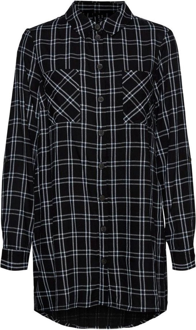 VERO MODA - VMBUMPY L/S OVERSIZE SHIRT GA - Dames - Blouses
