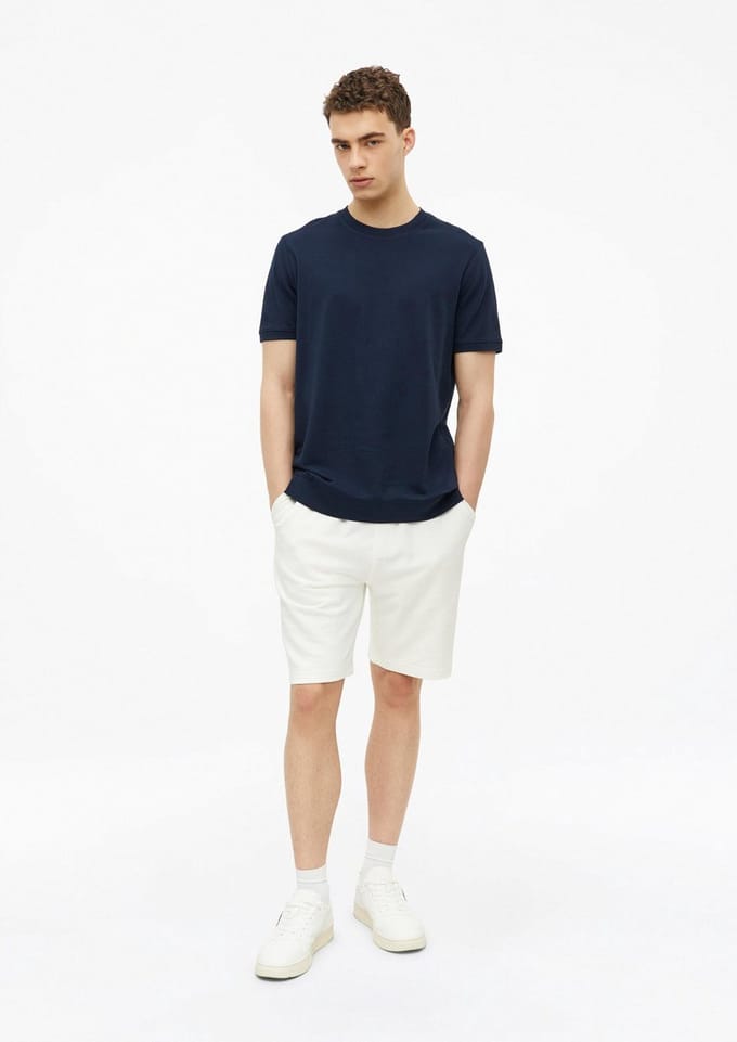 Bermuda casual mid-rise rechte flattering pijp s.Oliver Detroit