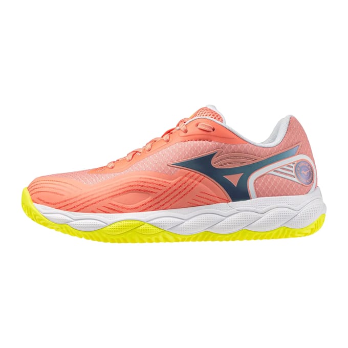 Mizuno Wave Enforce Court 2 Schoenen Oranje EU 39 Vrouw
