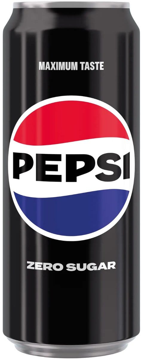 Pepsi cola - Zero - Sleek blik - 24x33 cl - NL