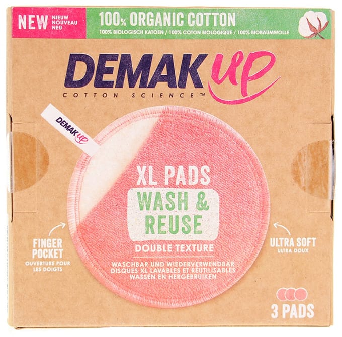 Demak'Up Herbruikbare XL Wattenschijfjes 3 Wattenschijfjes