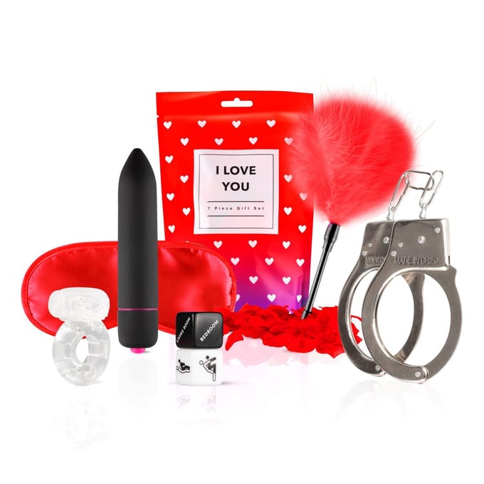 Loveboxxx - I Love You - Erotisch Cadeauset voor Haar - Erotisch Cadeauset voor Hem - Geschenkset
