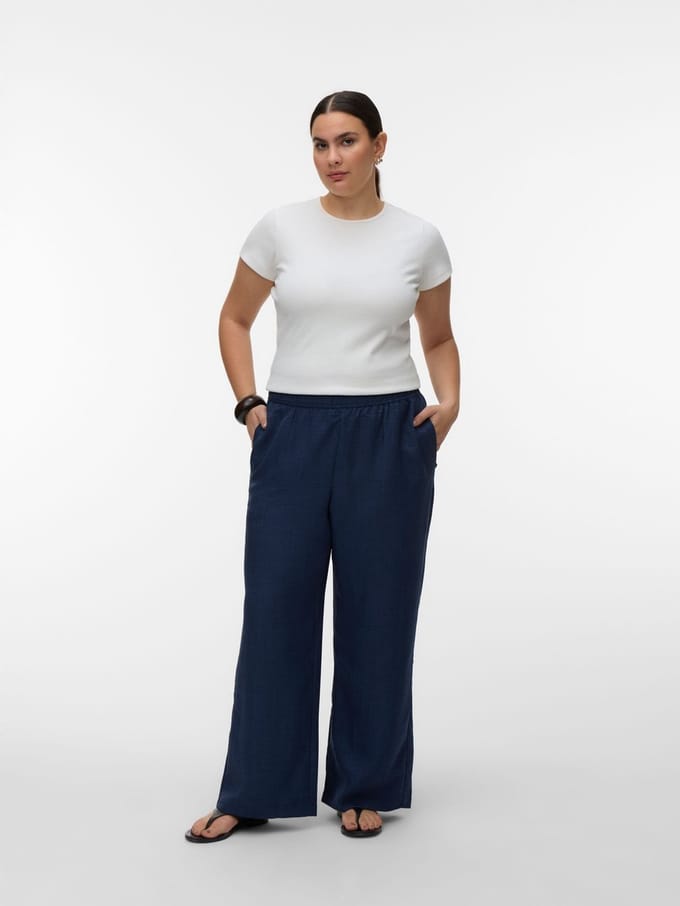 Vero Moda Curve Broeken VMMELANEY High waist Broek