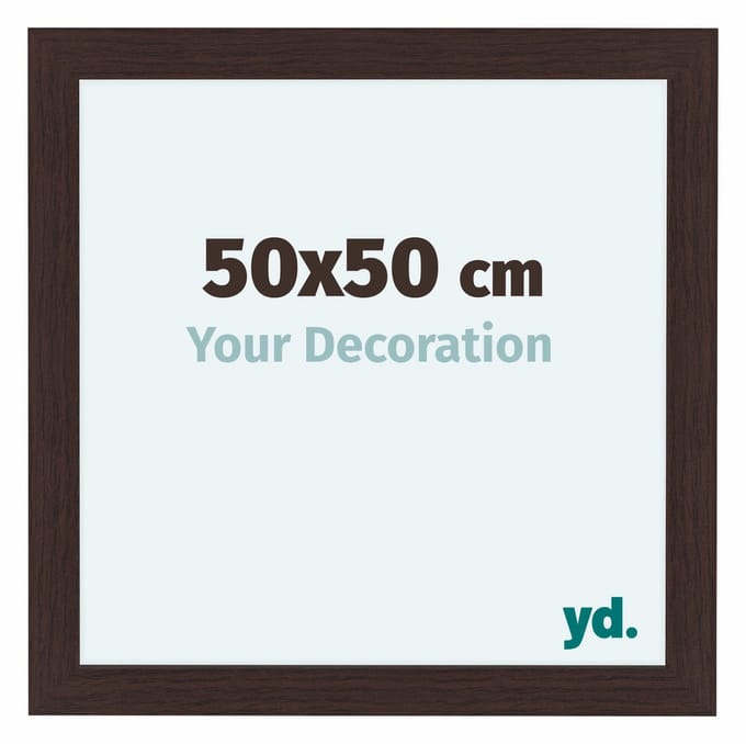 Your Decoration - Fotolijst 50x50 cm - MDF - Eiken Donker - Como