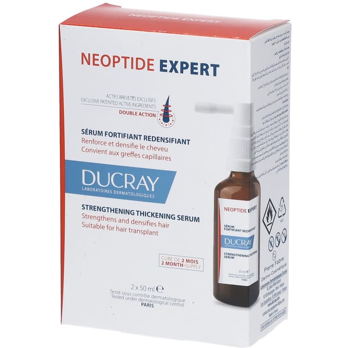 Ducray NEOPTIDE EXPERT Versterkend en verstevigend serum voor dikker, beter geworteld haar