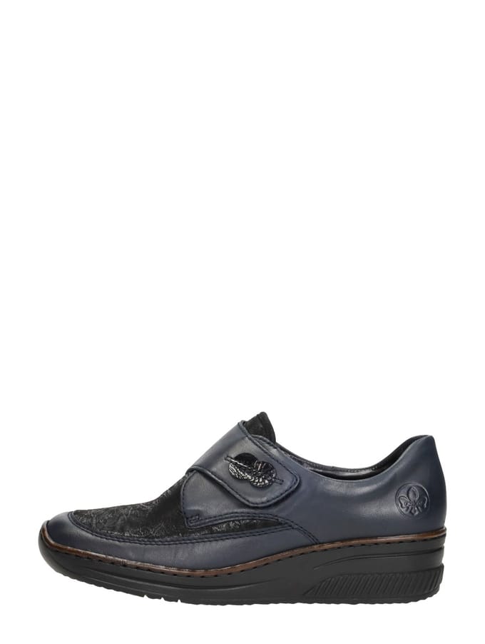 Rieker Instappers - Dames - Blauw - Maat:42