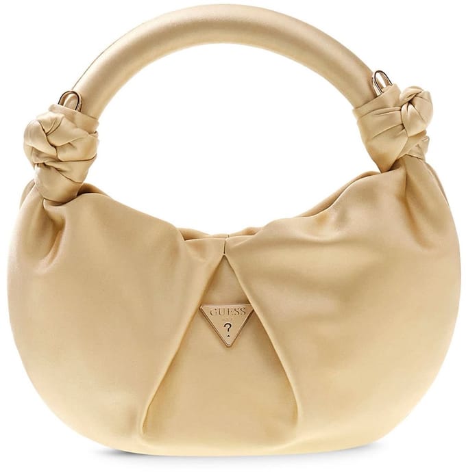 GUESS schoudertas handtas Joy Mini Hobo Gold goudkleurig