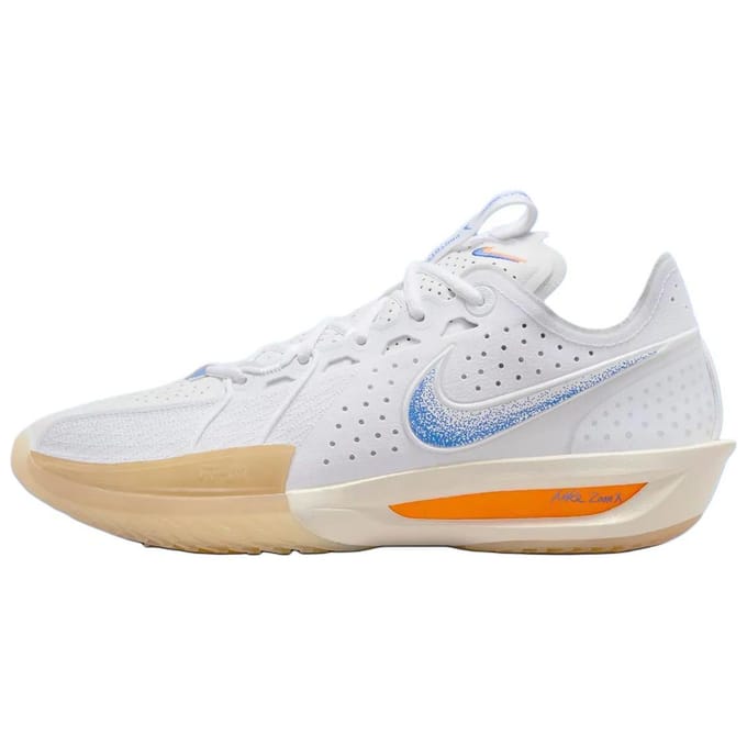 Nike Air Zoom GT Cut 3 EP Blueprint Pack Unisex Sneakers Wit Kokosmelk Gum-Geel HJ8205-100 41 white