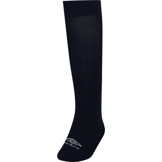 Umbro Primo voetbalsokken voor kinderen (Donker marine/wit)