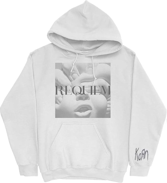Korn - Requiem Hoodie/trui - M - Wit