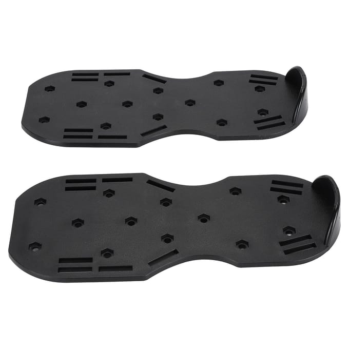 Crampons à neige Crampon Sur Chaussures 4,2 cm Époxy autonivelant Chaussures à pointes pour sol pour jardin black
