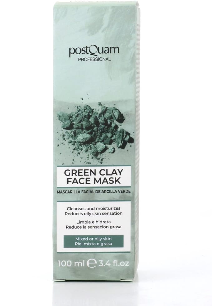 POSTQUAM SKIN CARE GROENE KLEI MASKER