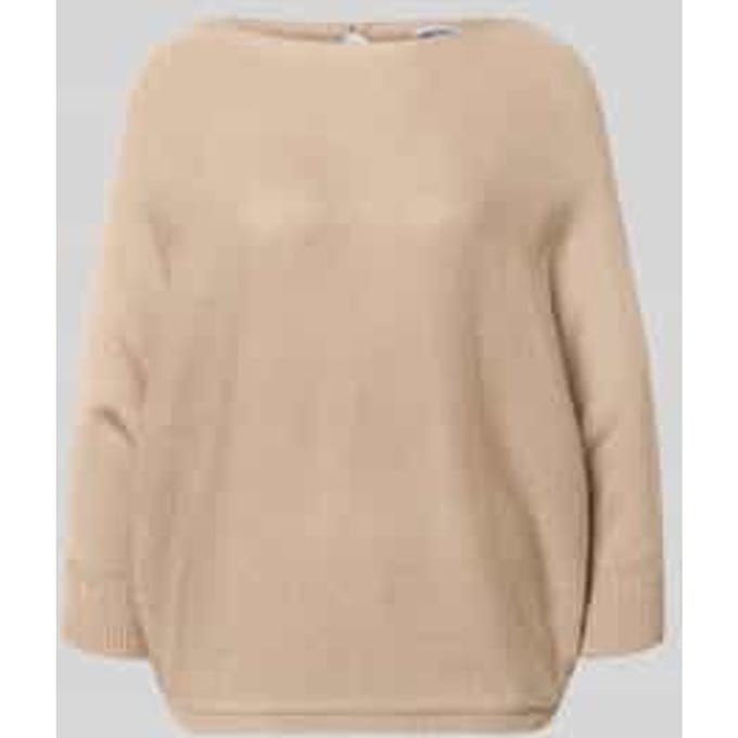 Gebreide pullover met 3/4-mouw