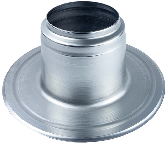 Anjo Aluminium Plakplaat 150-160 mm | Enkelwandig