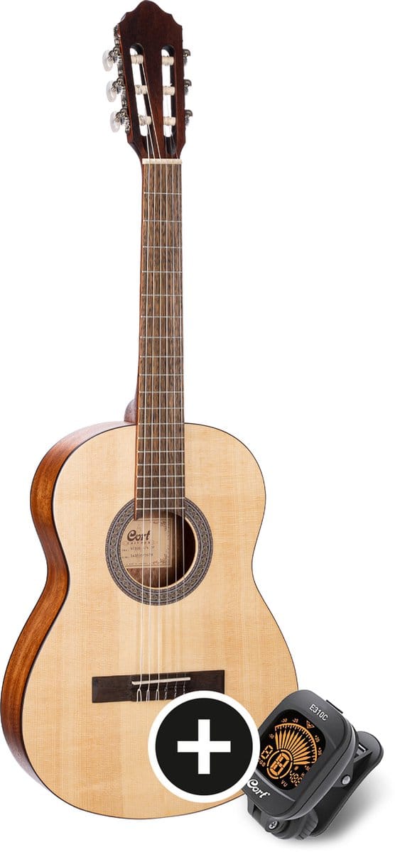 Cort AC200 Klassieke Gitaar 3/4 Naturel Mat