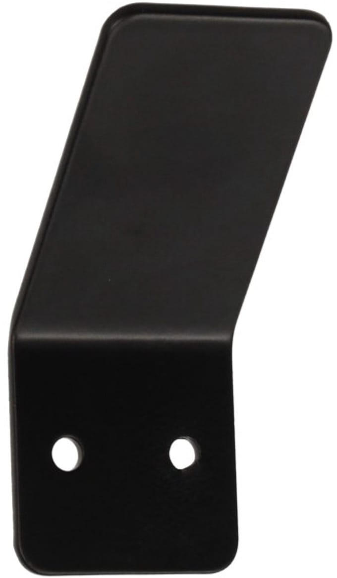 Gamet Serie - Wandkapstok - Zwart Supermat - Laser Gesneden - Modern Design