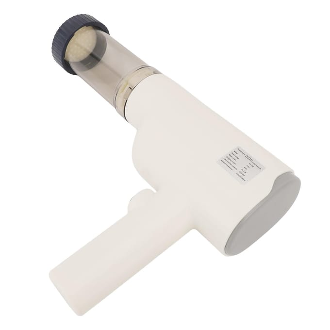 Handheld Elektrische Pastamaker Draadloze Pastamachine Draagbare Noedelmaker met 6 Noedelvormen L(for 6.5-9kg) gray