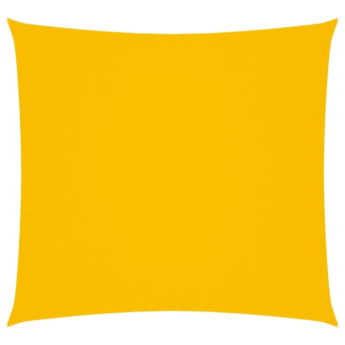 vidaXL - Zonnescherm - vierkant - 4,5x4,5 - m - oxford - stof - geel
