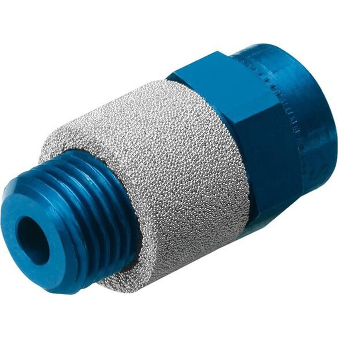 Festo GRE G1/2'' Smoorgeluiddemper Met Stroomregeling
