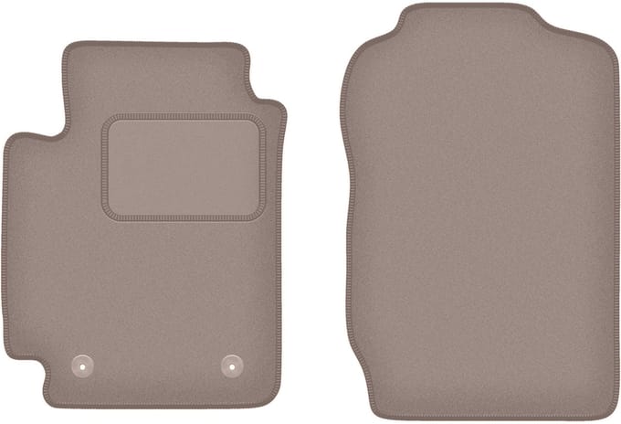 Beige voormatten voor: Suzuki Grand Vitara II 5-deurs (2005-2014)