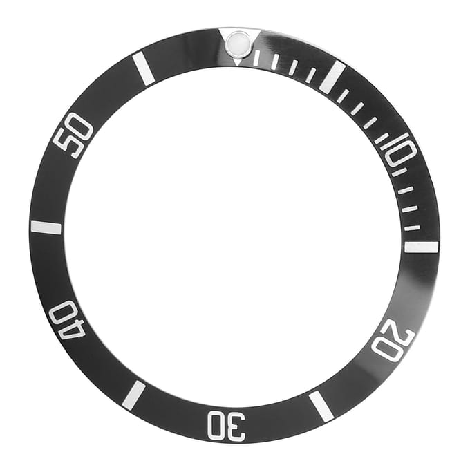 Professionele Horloge Bezel Inzet Lus Vervanging Horloge Bezel Inzet Ring AccessoireGroen zwart