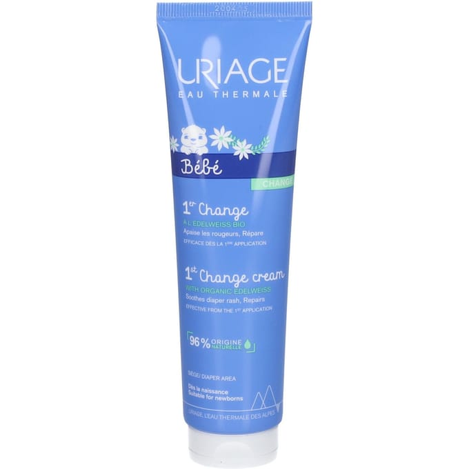 Uriage Baby 1st Change Cream with Organic Edelweiss 100 Crème