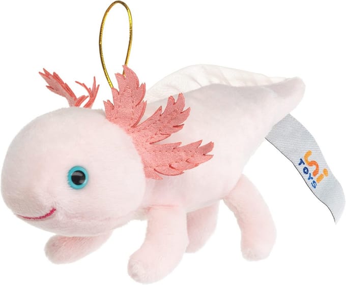 Knuffel Axolotl Pluche Dier 15 cm Zacht Speelgoed