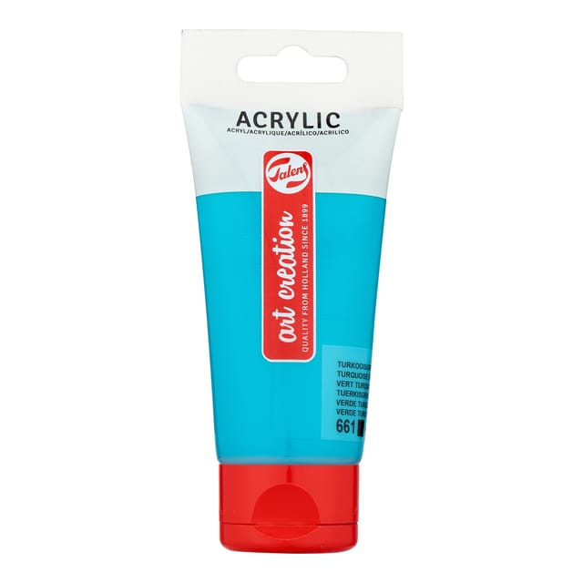 Talens Art Creation acrylverf tube van 75 ml, turkooisgroen (661)
