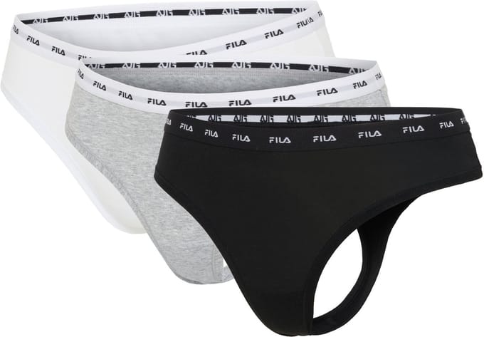Damesslip Fila String 3-pack Mix - S