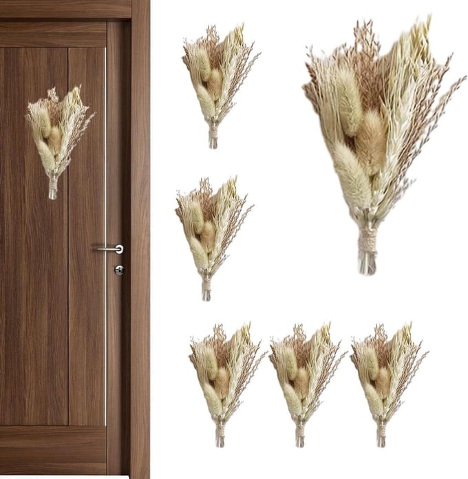 Gedroogde Bloemen - Geperst Boeket - Interieur Decoratie - Handgeplukt Design - 1 Meter - Multicolor