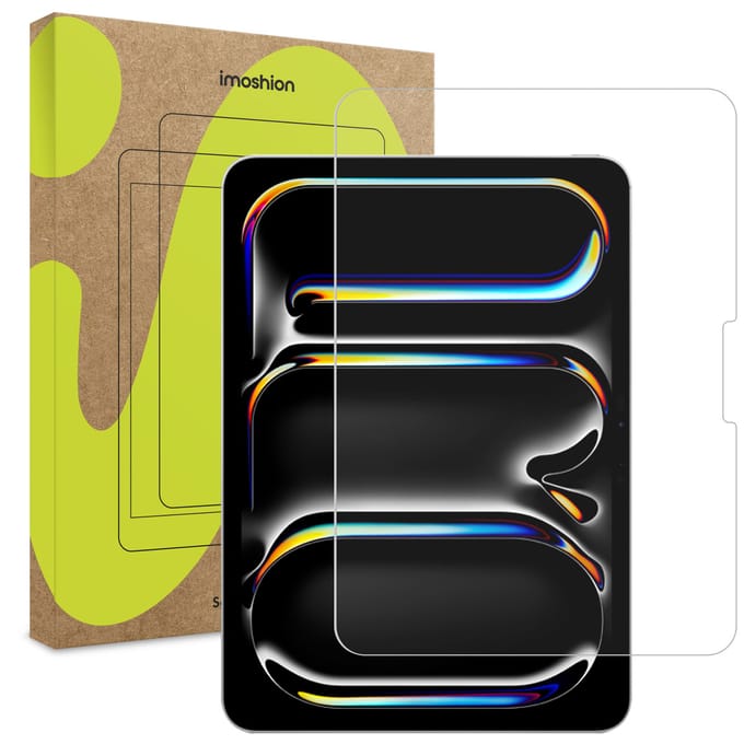 imoshion Premium Tablet Screenprotector - Geschikt voor iPad Pro 11 (2025) M5 / Pro 11 (2024) M4 - Gehard Glas - Extra sterk