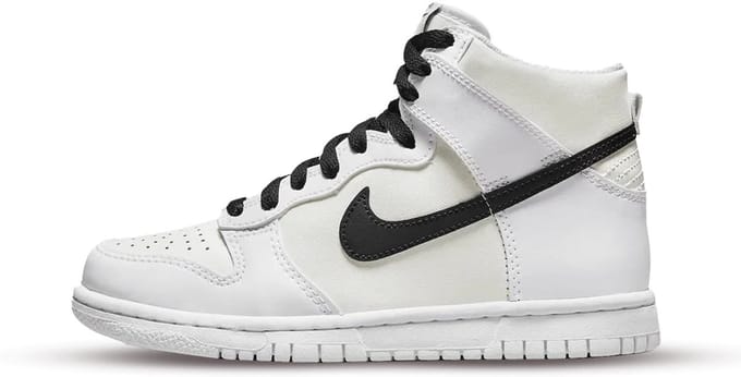 Nike Dunk High Summit White Black - Reverse Panda - GS - Maat 36.5 - Zwart - Wit - DB2179-108
