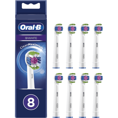 ORAL-B opzetborstels 3D White (8 stuks)