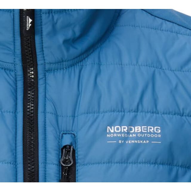 Nordberg Bodywarmer Tommy - Heren - Stellar Blue - Maat M