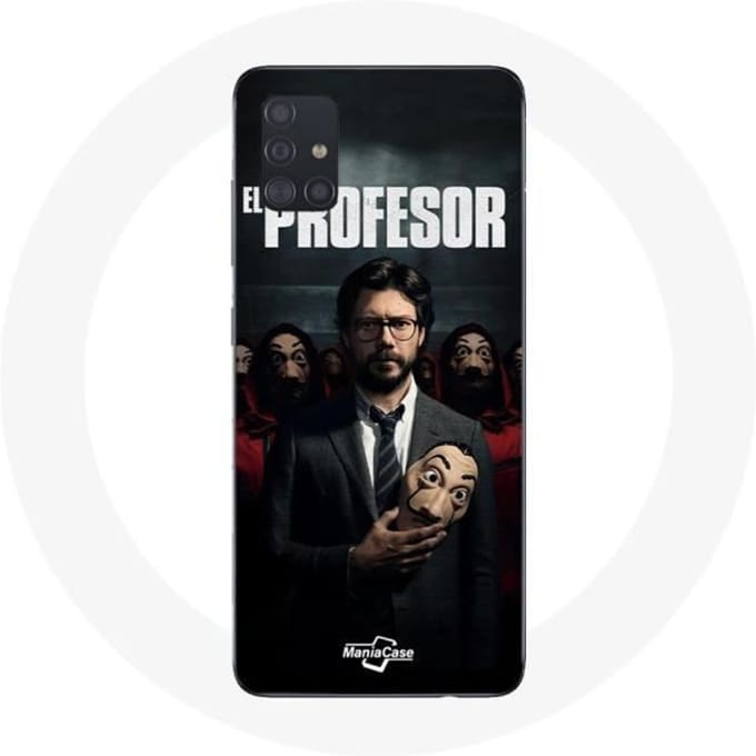 Samsung Galaxy A51 hoesje La Casa de Papel El Profesor