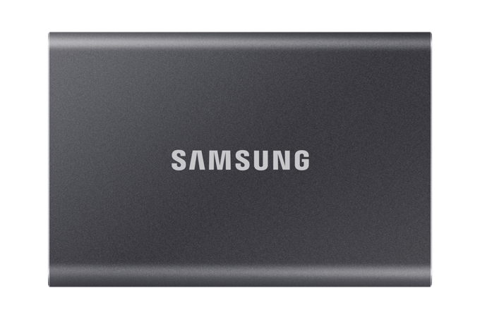 Samsung Portable T7 2 TB Externe SSD harde schijf USB-A 3.2 Gen 2 Grijs PC/Mac MU-PC2T0T/WW