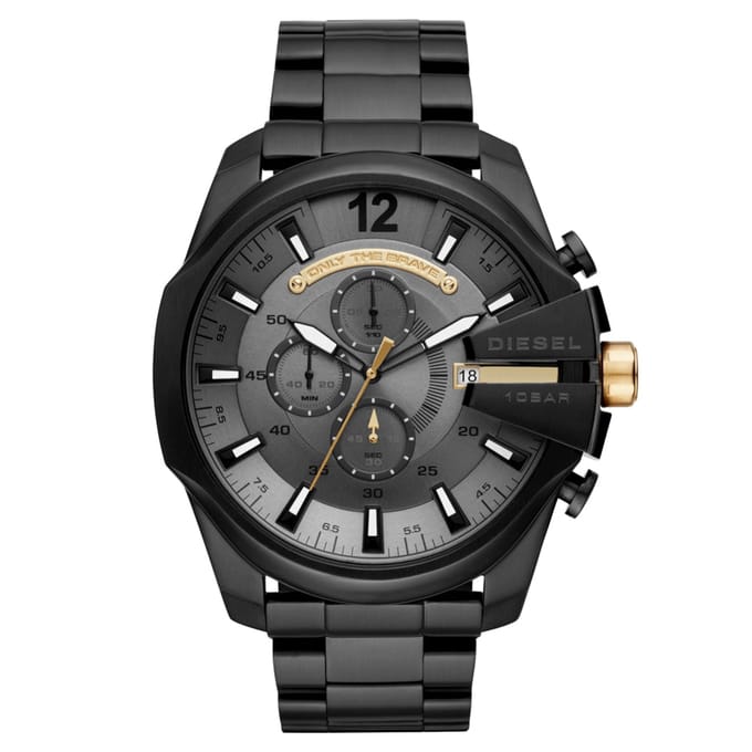 Diesel DZ4479 Chief Herenhorloge 51mm grijs