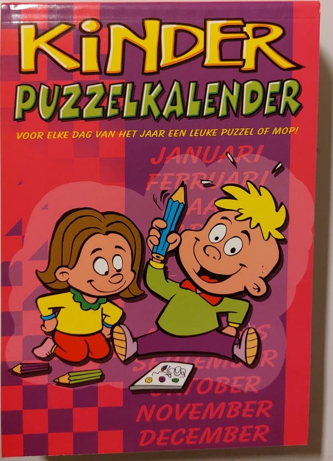 Puzzelkalender voor kids