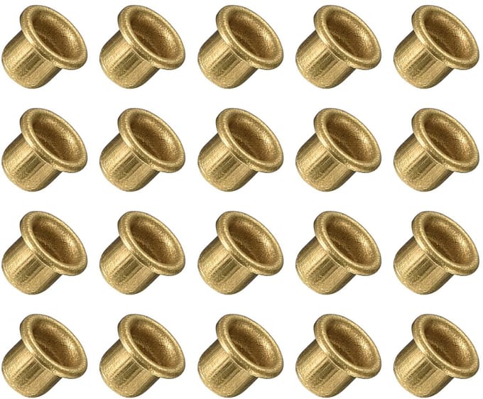 Dailygoods - Koper Holle Klinkmoeren voor PCB-platen (5x5mm) - 200 stuks