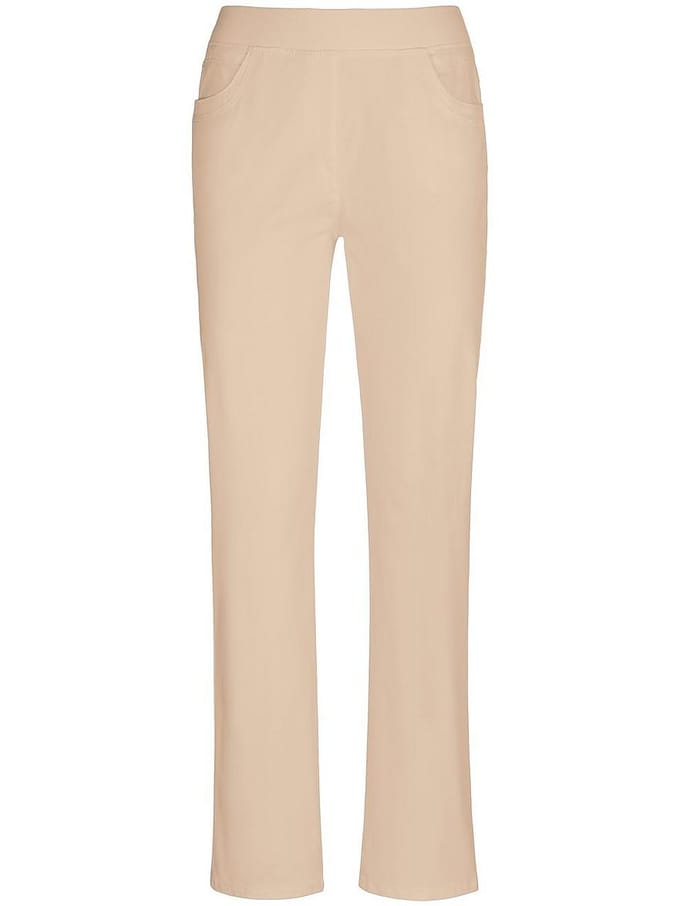 Comfort Plus-broek model Carina Fun Van Raphaela by Brax beige