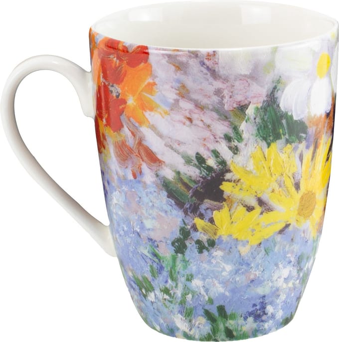 Beker, Vincent van Gogh, Bloemen in een blauwe vaas