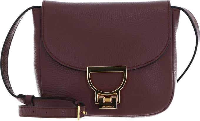 COCCINELLE Leren Schoudertas Arlettis Handbag Carruba Bruine
