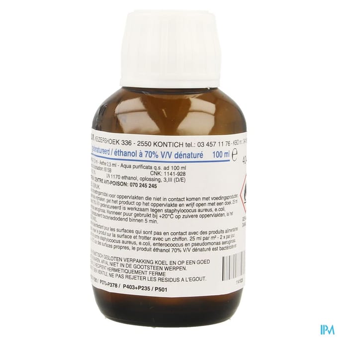 Ethanol 70% V/v Gedenatureerd 100ml Magis