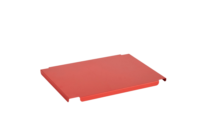 HAY Colour Crate Deksel M - red - metaal