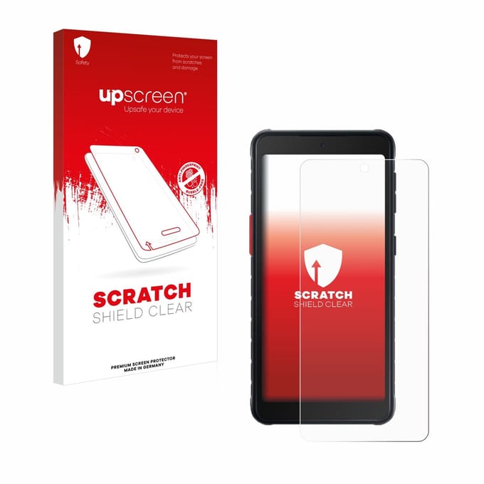 upscreen - Screenprotector voor Samsung Galaxy XCover 5 - Folie Beschermfolie transparant