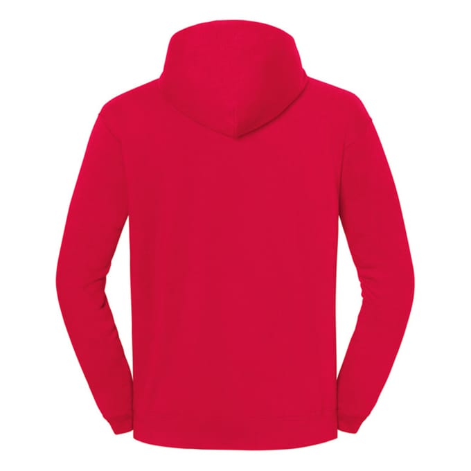 Fruit of the Loom Heren Iconic Premium Sweat Jacket met capuchon (Rood)