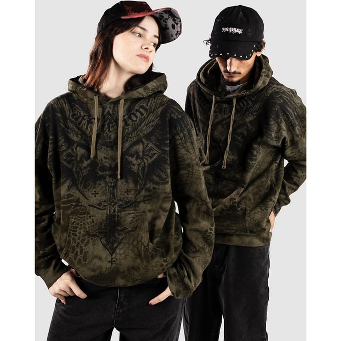 Affliction Death Eyes Hoodie